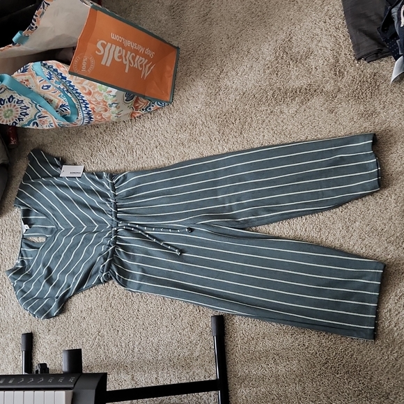 Sonoma Pants - Sonoma striped jumpsuit Size S NWT